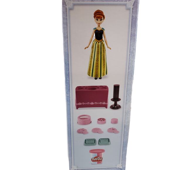 Disney Frozen Anna's Dessert Decorator Play-Doh Set Anna Doll Set RARE HTF - Picture 5 of 9